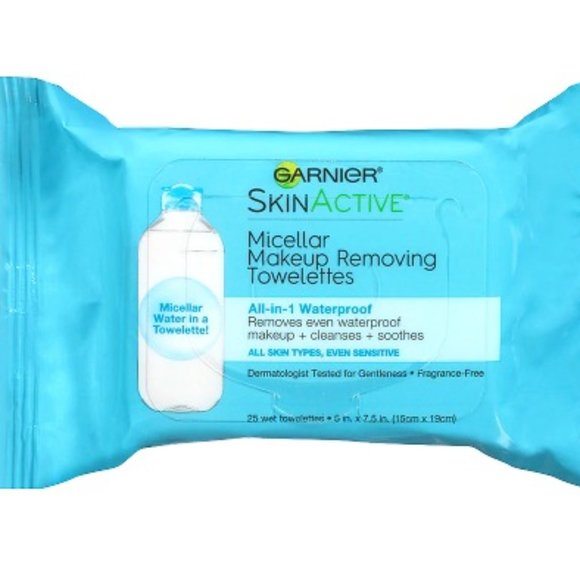$4 Garnier Micellar Makeup Remove Wipes - Picture 1 of 3
